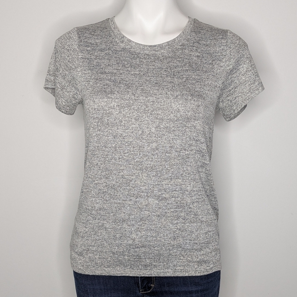 Market & Spruce Grey Lightweight Knit T Shirt XS